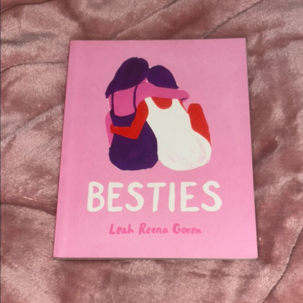 Free with purchase of $10 or more! Pink 'Besties' Art Book